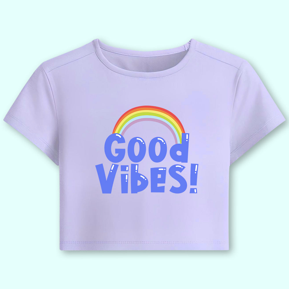 Good Vibes Crop Top - Soul & Peace