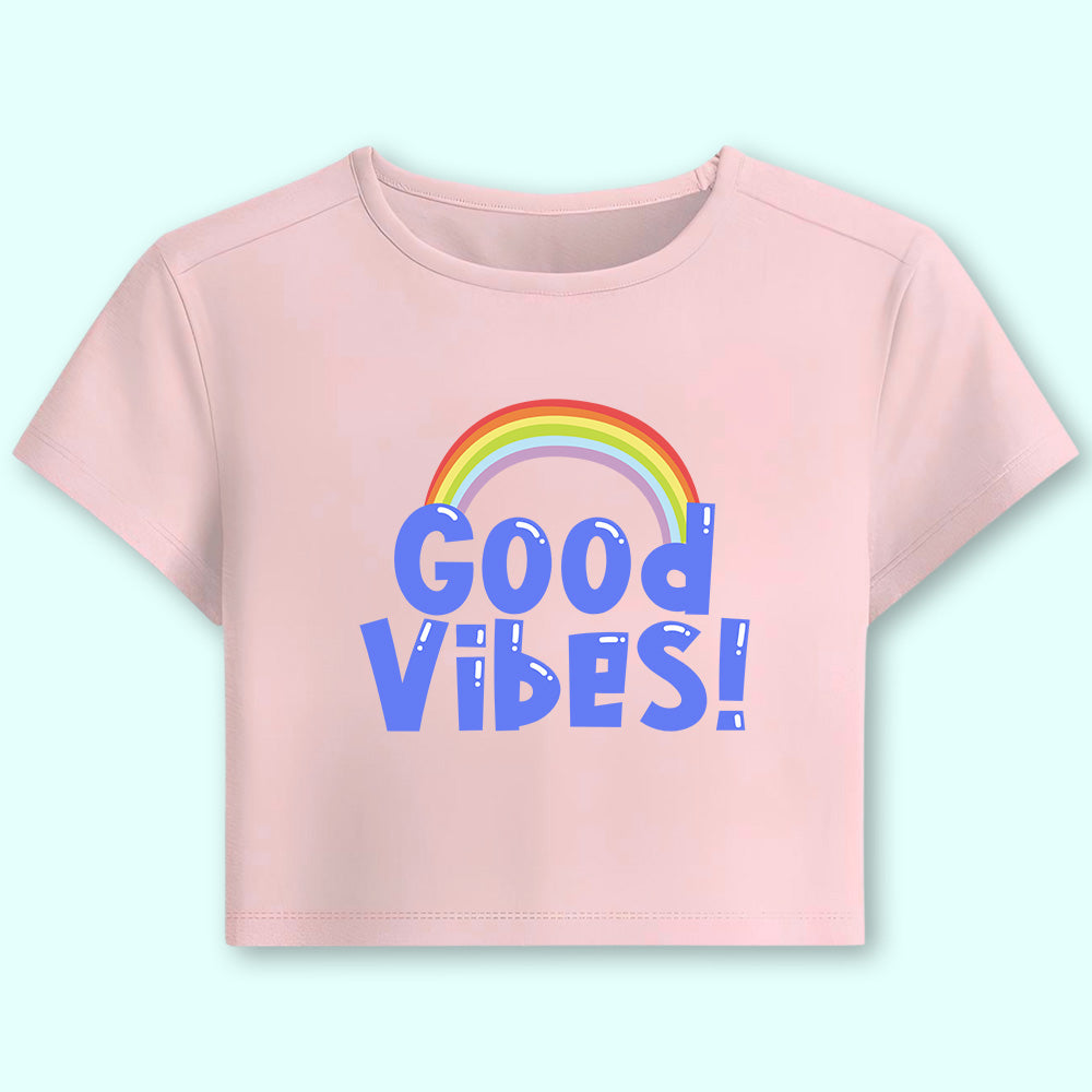 Good Vibes Crop Top - Soul & Peace