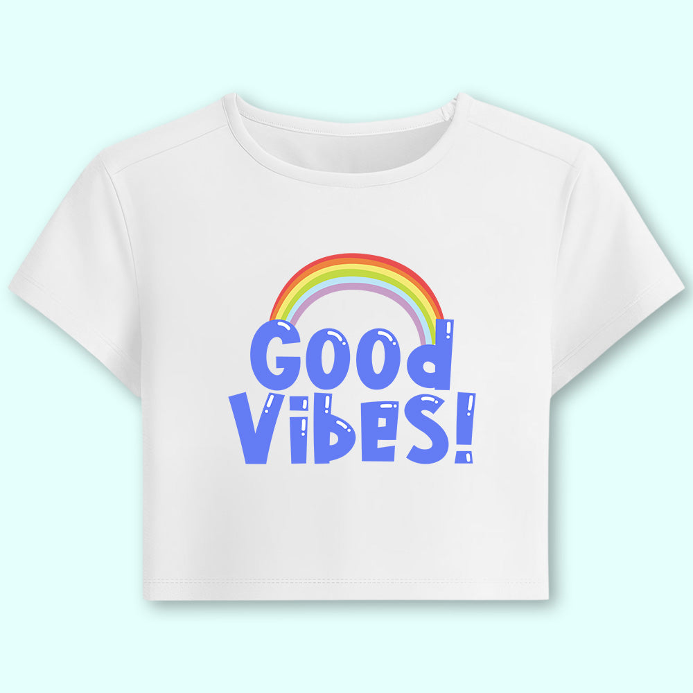 Good Vibes Crop Top - Soul & Peace