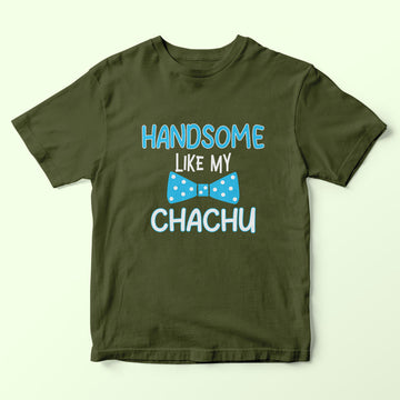 Handsome Like My Chachu Kids T-Shirt