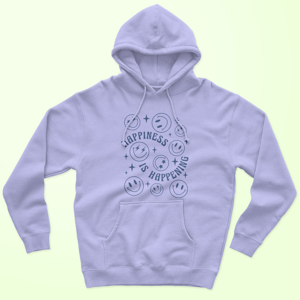 Happiness Is Happening Unisex Hoodie