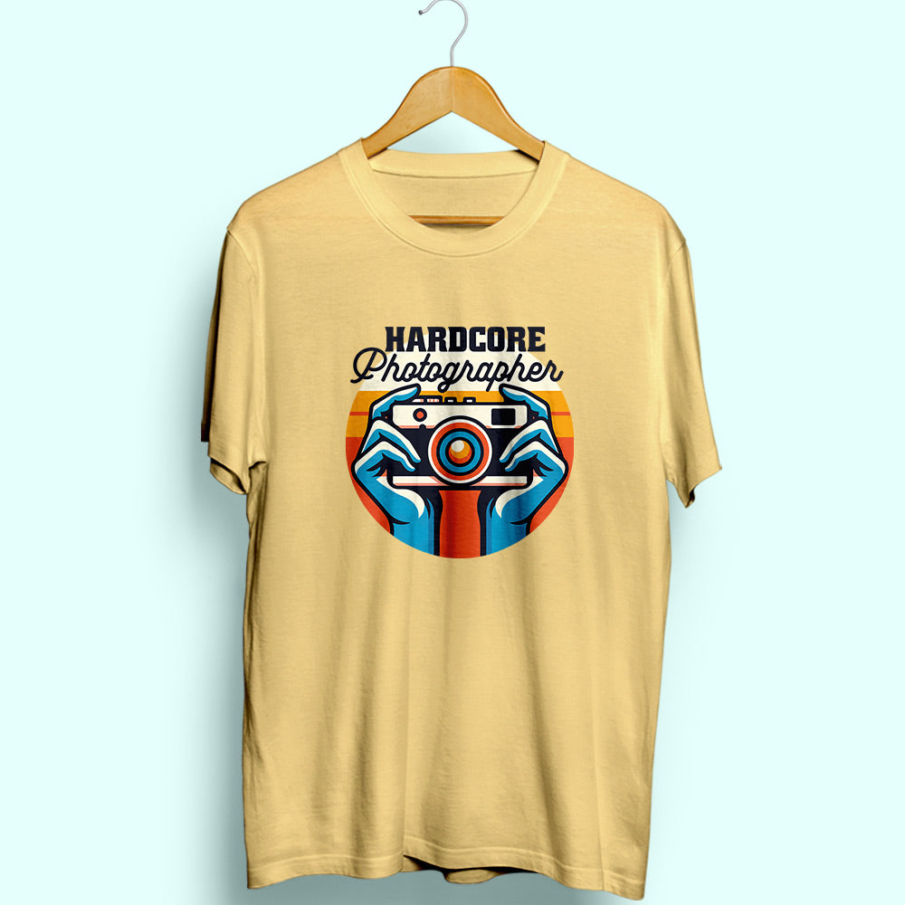 Hardcore Photographer Half Sleeve T-Shirt