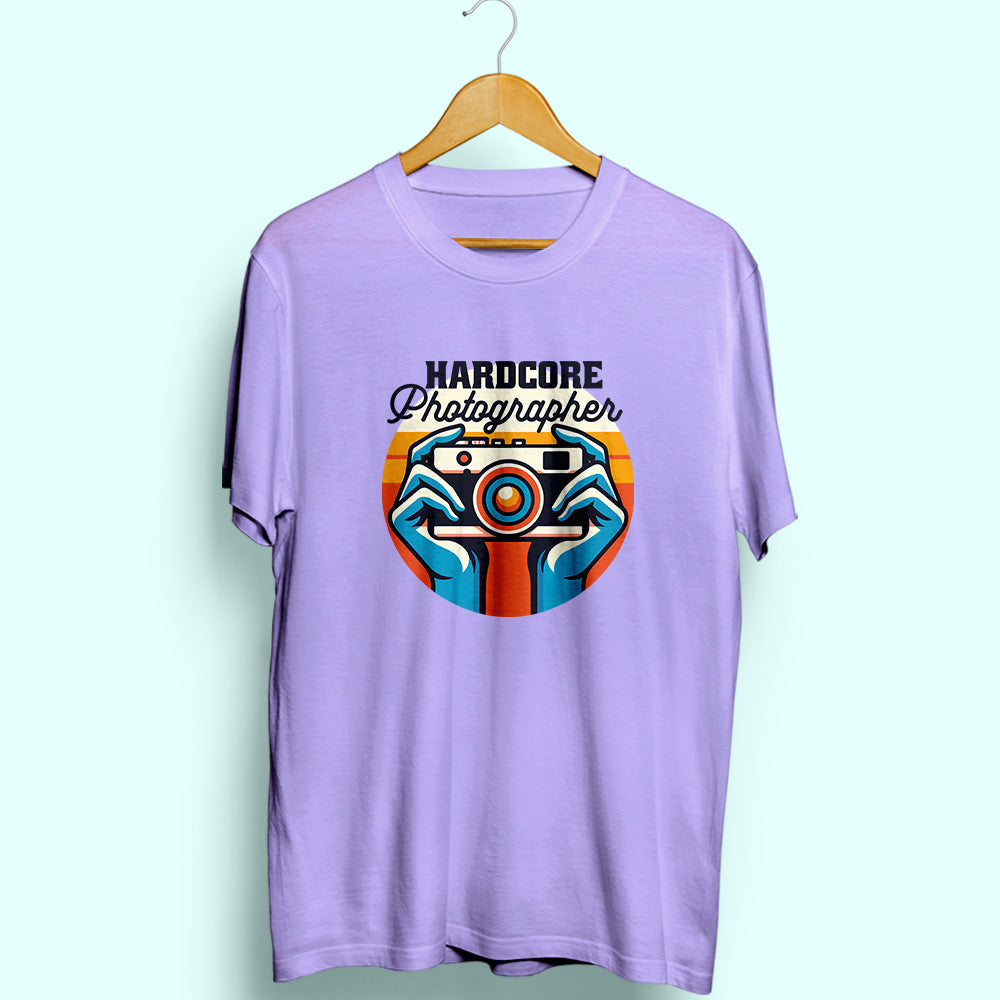 Hardcore Photographer Half Sleeve T-Shirt