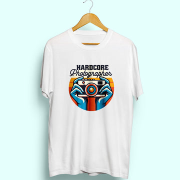 Hardcore Photographer Half Sleeve T-Shirt