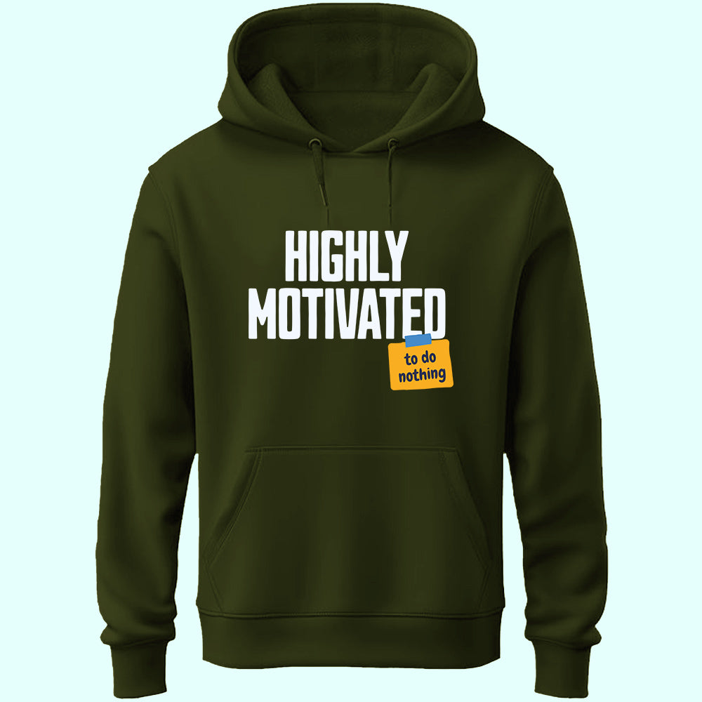 Highly Motivated Unisex Hoodie
