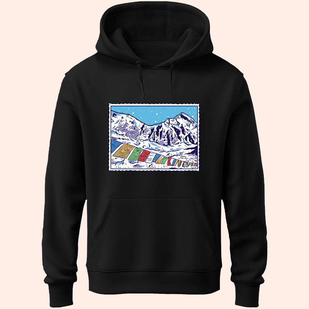 Himalayan Mountains Unisex Hoodie - Soul & Peace