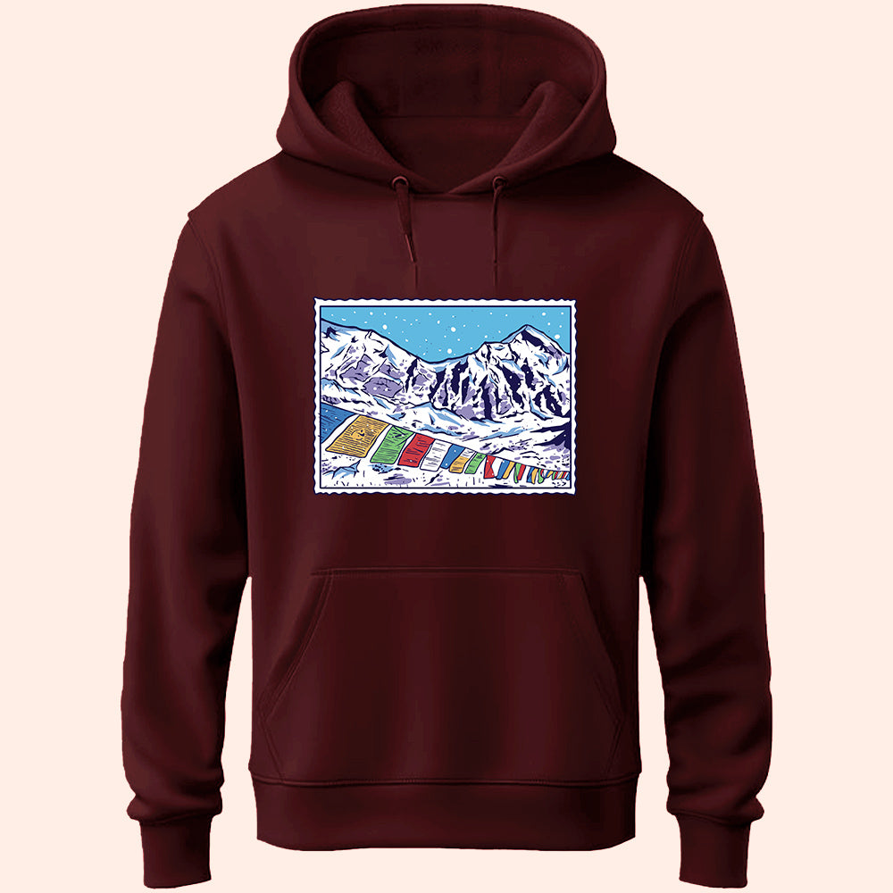 Himalayan Mountains Unisex Hoodie - Soul & Peace