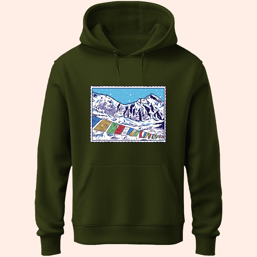 Himalayan Mountains Unisex Hoodie - Soul & Peace
