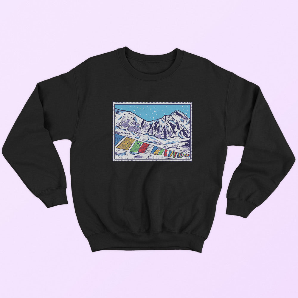 Himalayan Mountains Sweatshirt - Soul & Peace