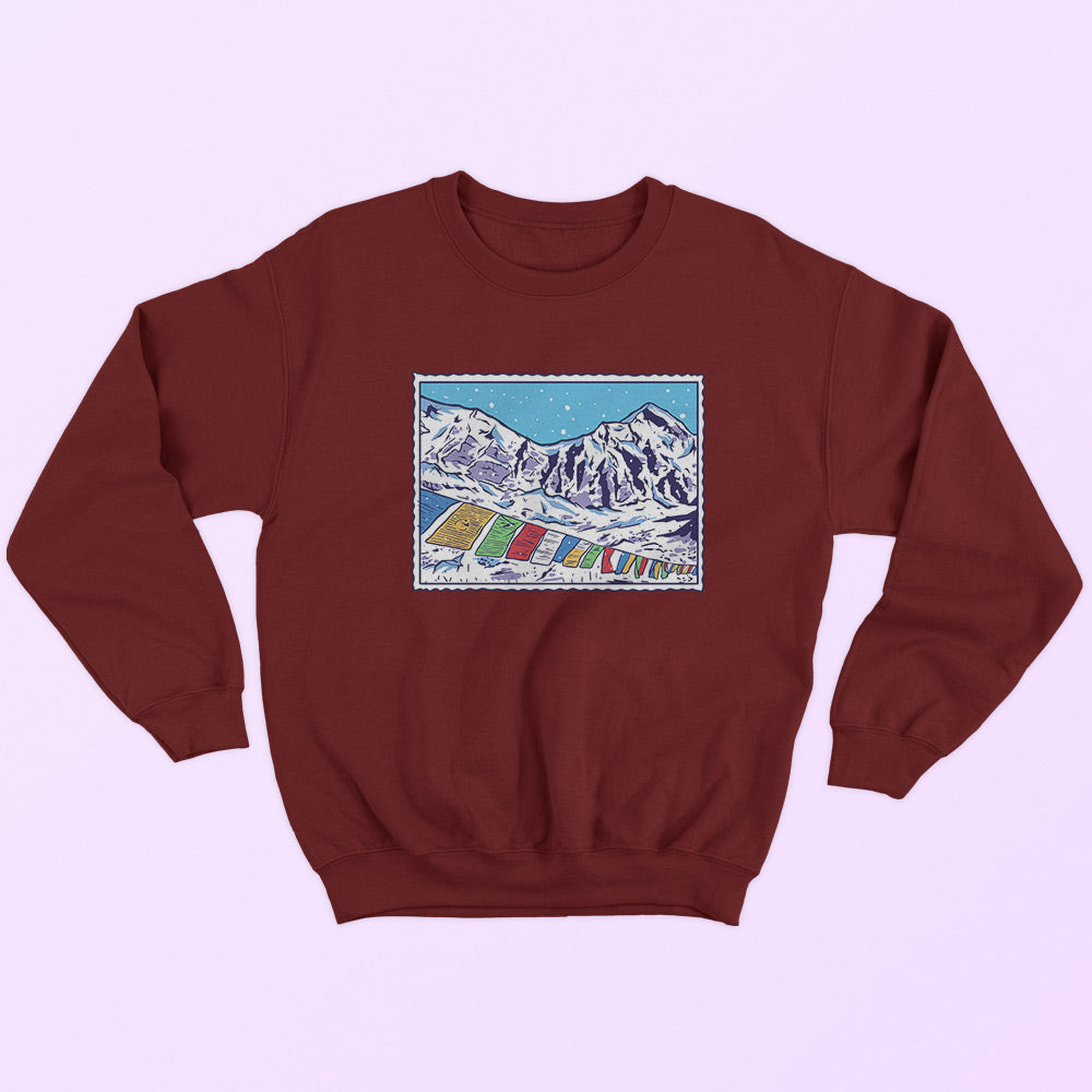 Himalayan Mountains Sweatshirt - Soul & Peace