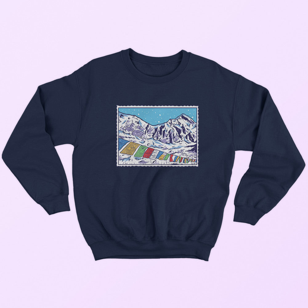 Himalayan Mountains Sweatshirt - Soul & Peace