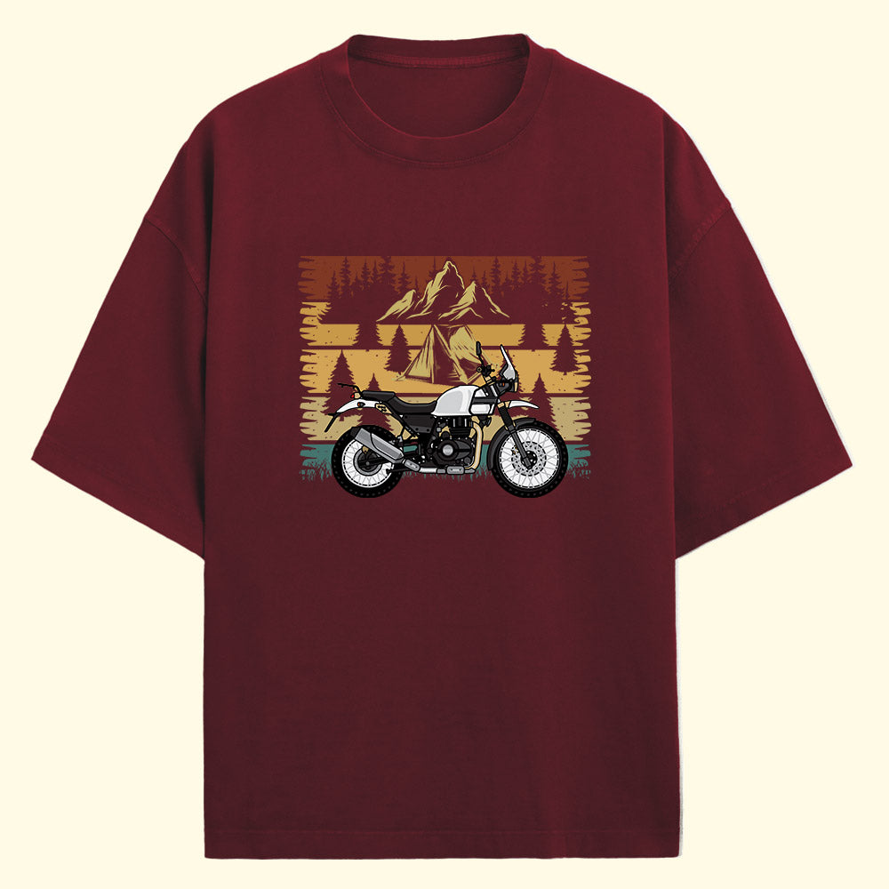Himalayan (Front Print) Oversized T-Shirt