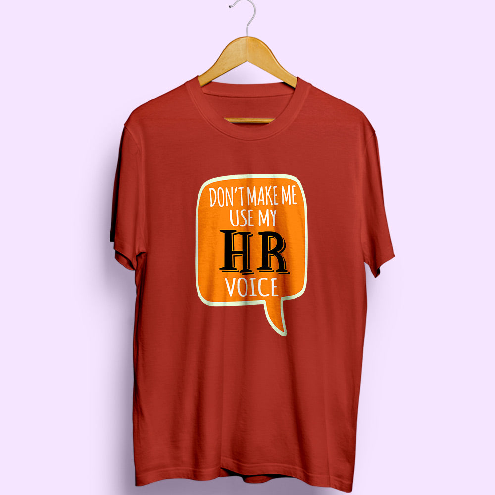 HR Voice Half Sleeve T-Shirt