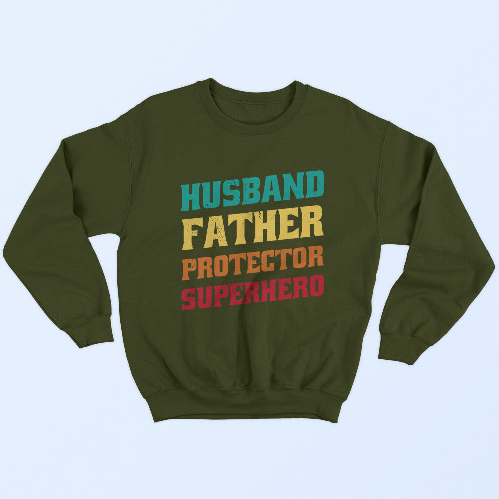 Husband Father Sweatshirt - Soul & Peace
