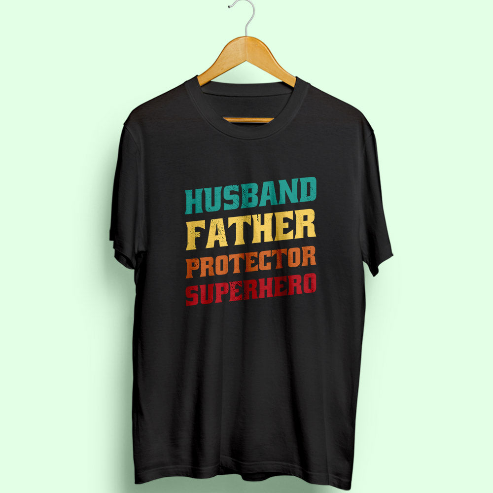 Husband Father Half Sleeve T-Shirt - Soul & Peace
