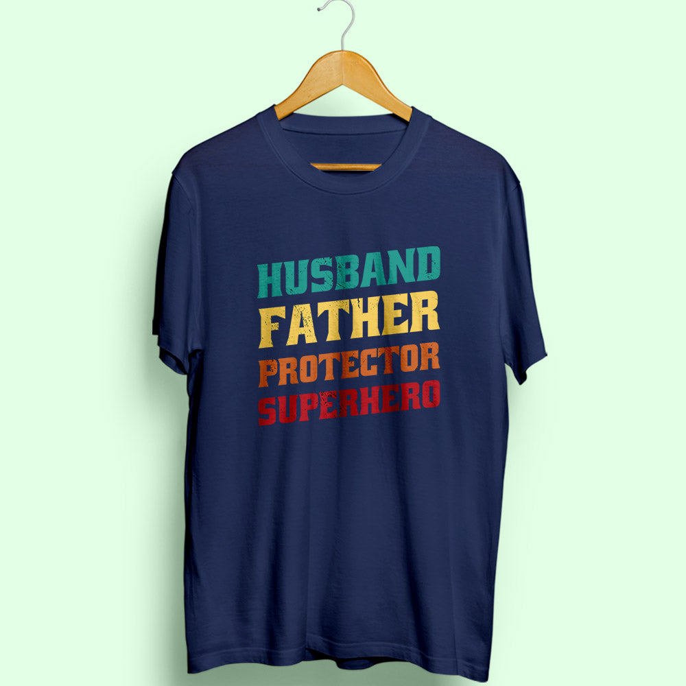 Husband Father Half Sleeve T-Shirt - Soul & Peace