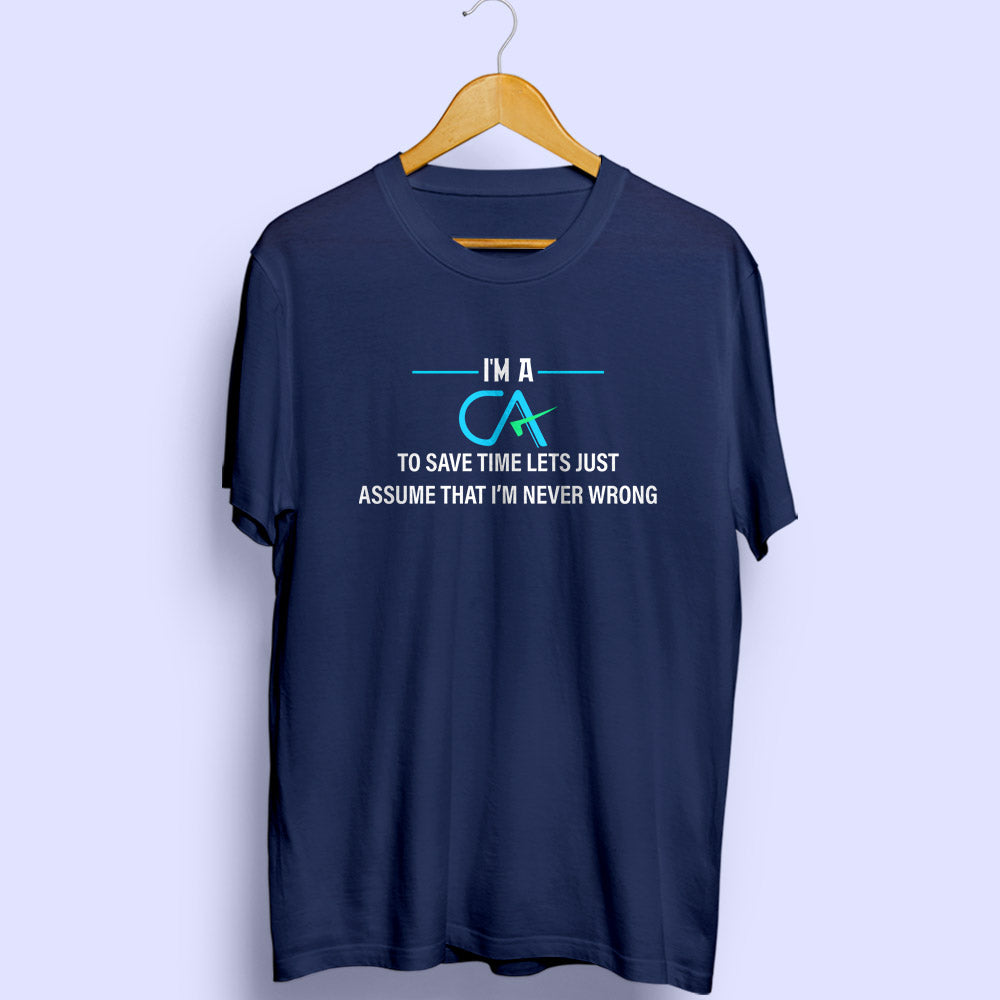I'm a CA Half Sleeve T-Shirt - Soul & Peace