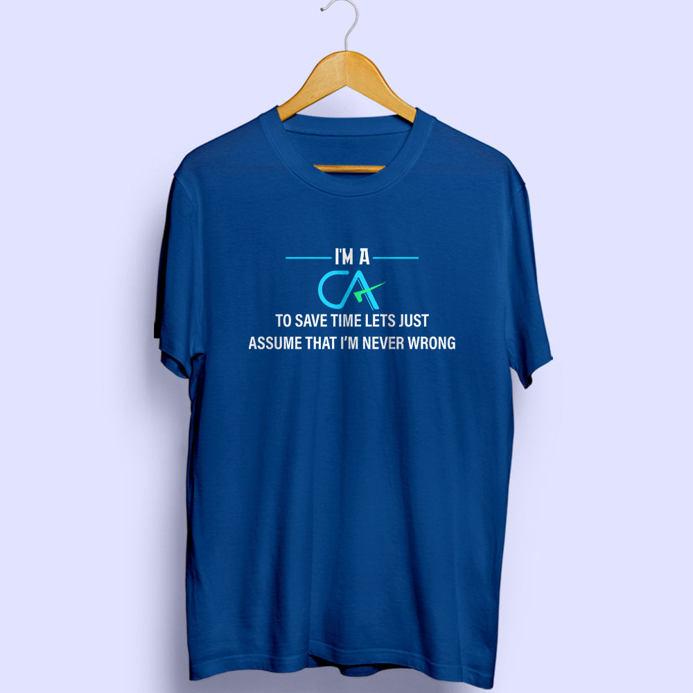 I'm a CA Half Sleeve T-Shirt - Soul & Peace