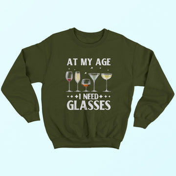 I Need Glasses Sweatshirt