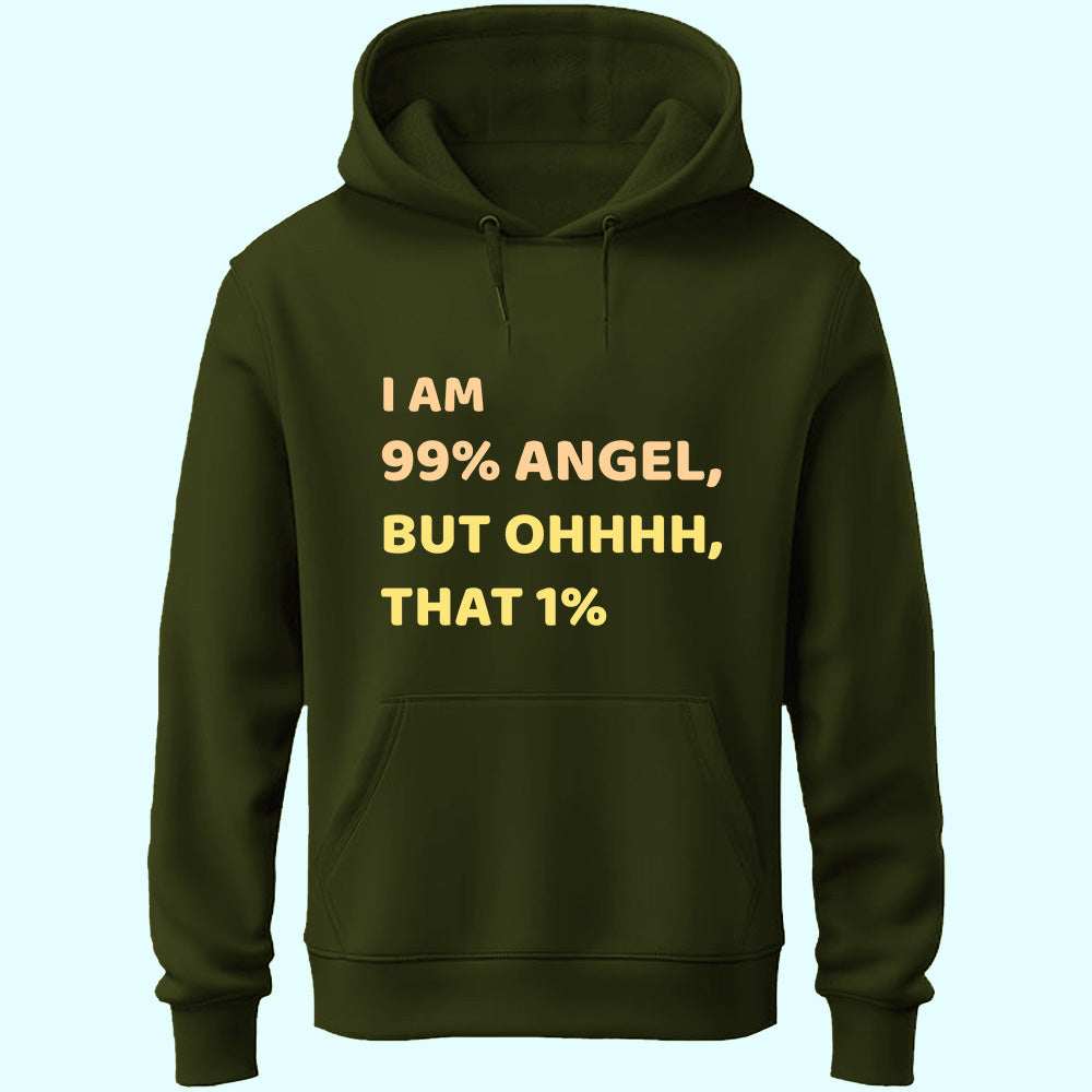 I Am 99% Angel Unisex Hoodie