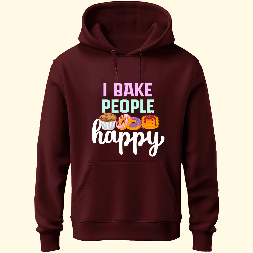 I Bake People Happy Unisex Hoodie