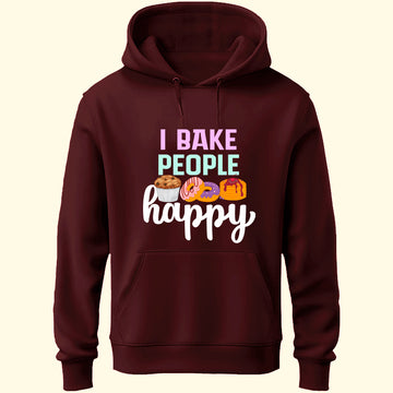 I Bake People Happy Unisex Hoodie