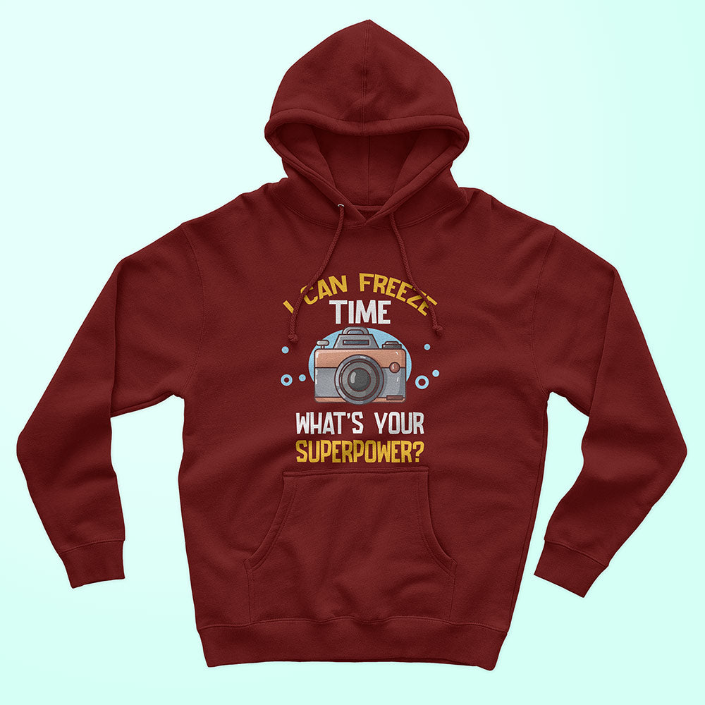 I Can Freeze Time Unisex Hoodie