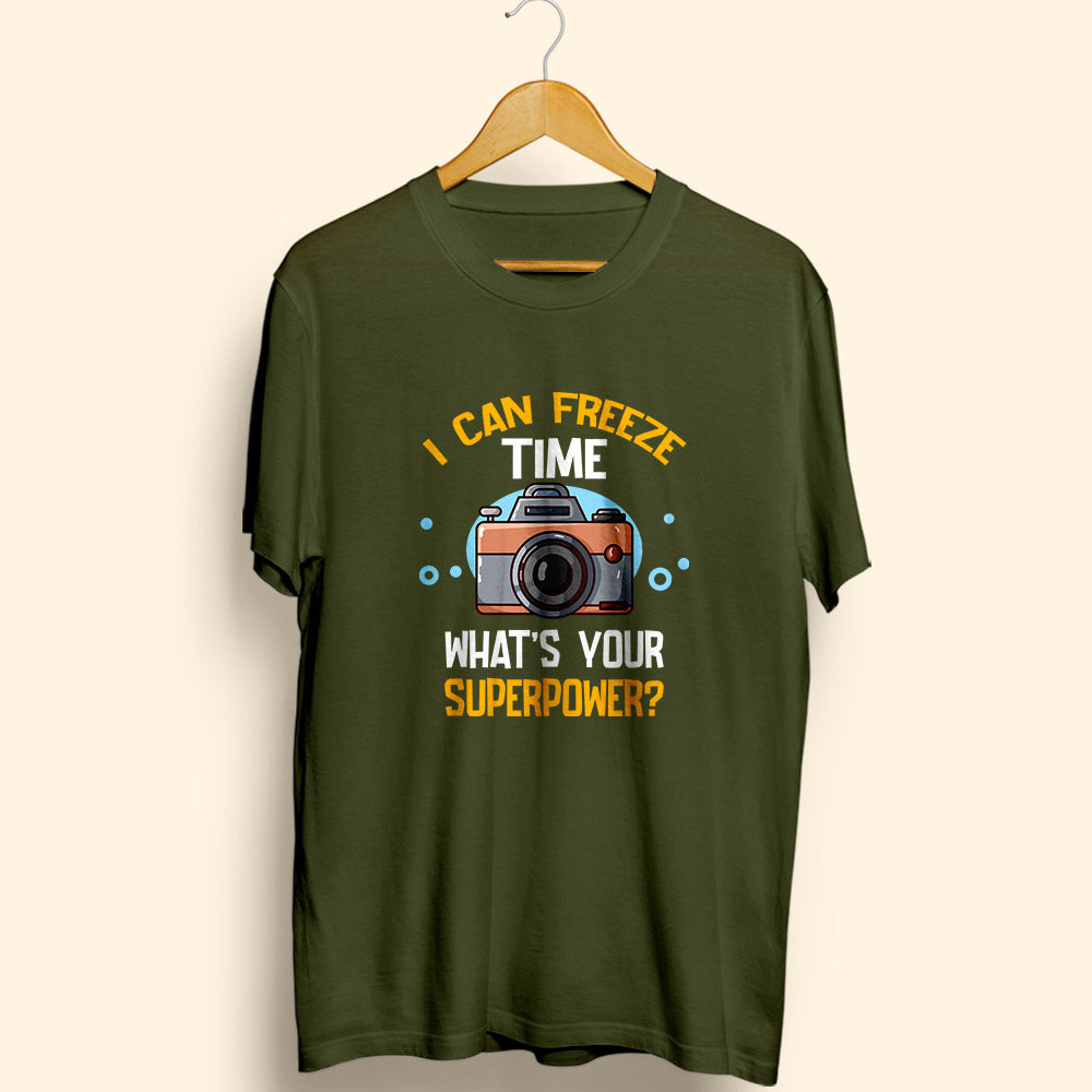 I Can Freeze Time Half Sleeve T-Shirt
