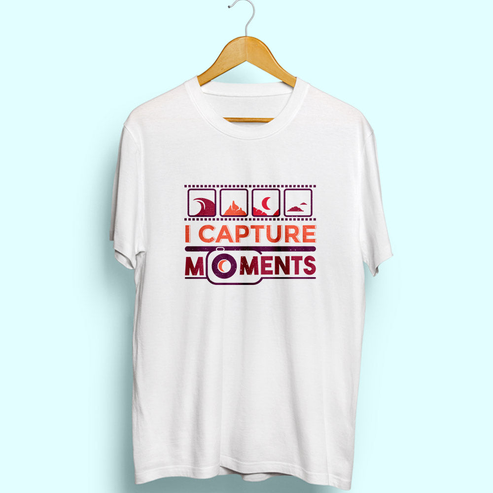 I Capture Moments Half Sleeve T-Shirt