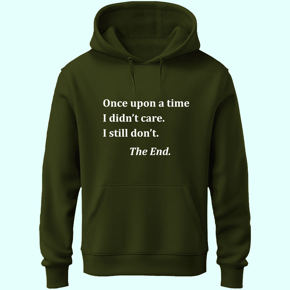 I Didn't Care Unisex Hoodie