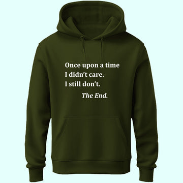 I Didn't Care Unisex Hoodie