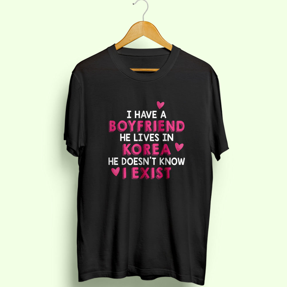 Boyfriend In Korea Half Sleeve T-Shirt - Soul & Peace