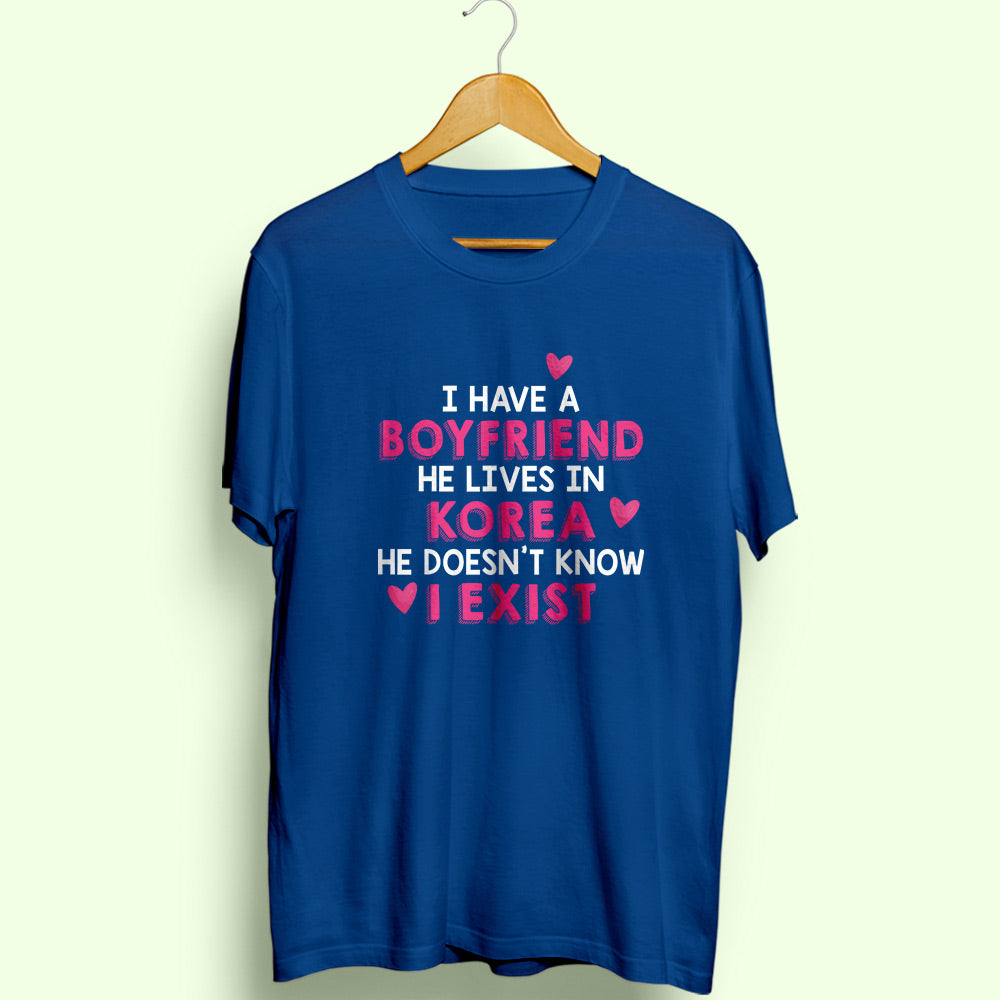 Boyfriend In Korea Half Sleeve T-Shirt - Soul & Peace
