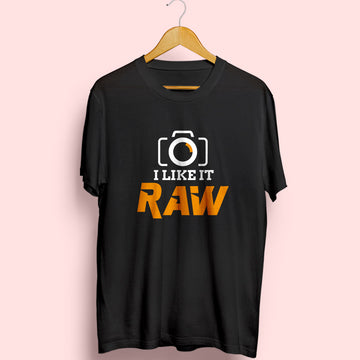 I Like It Raw Half Sleeve T-Shirt
