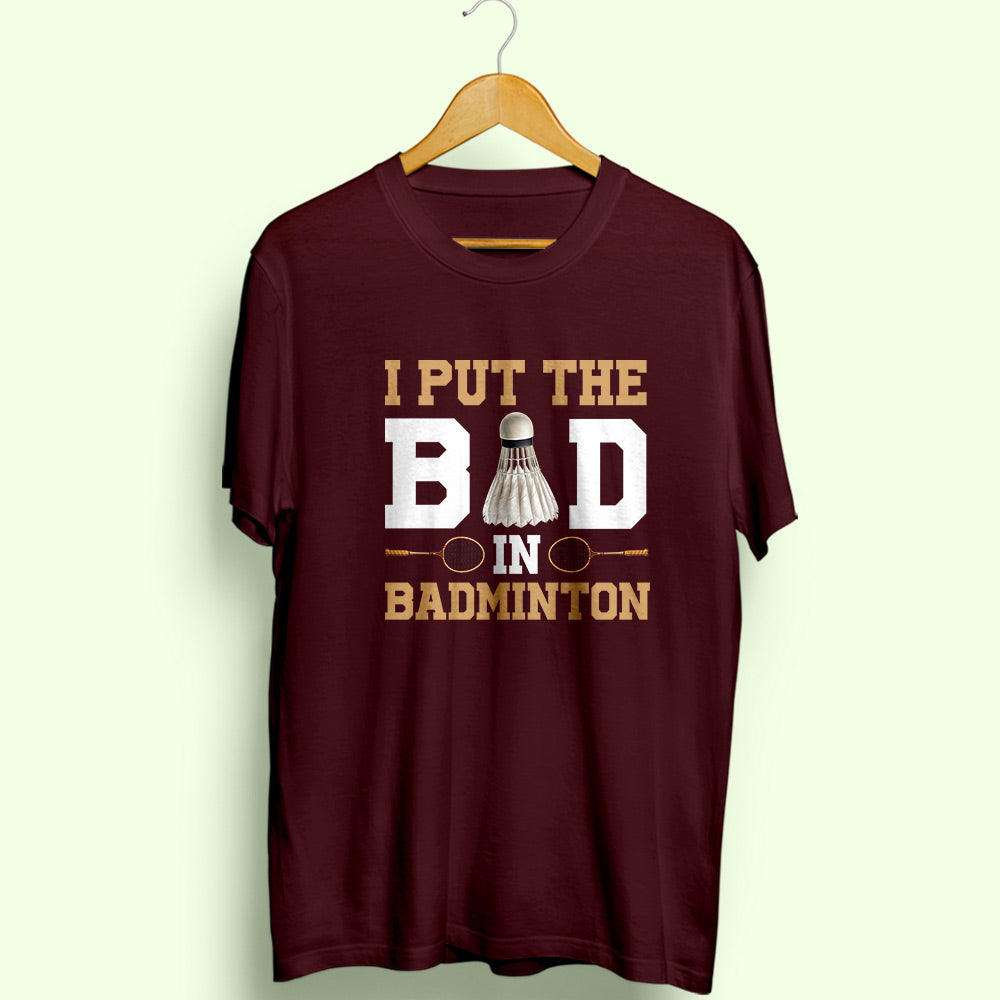 In Badminton Half Sleeve T-Shirt