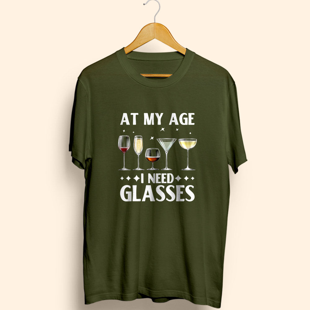 I Need Glasses Half Sleeve T-Shirt - Soul & Peace