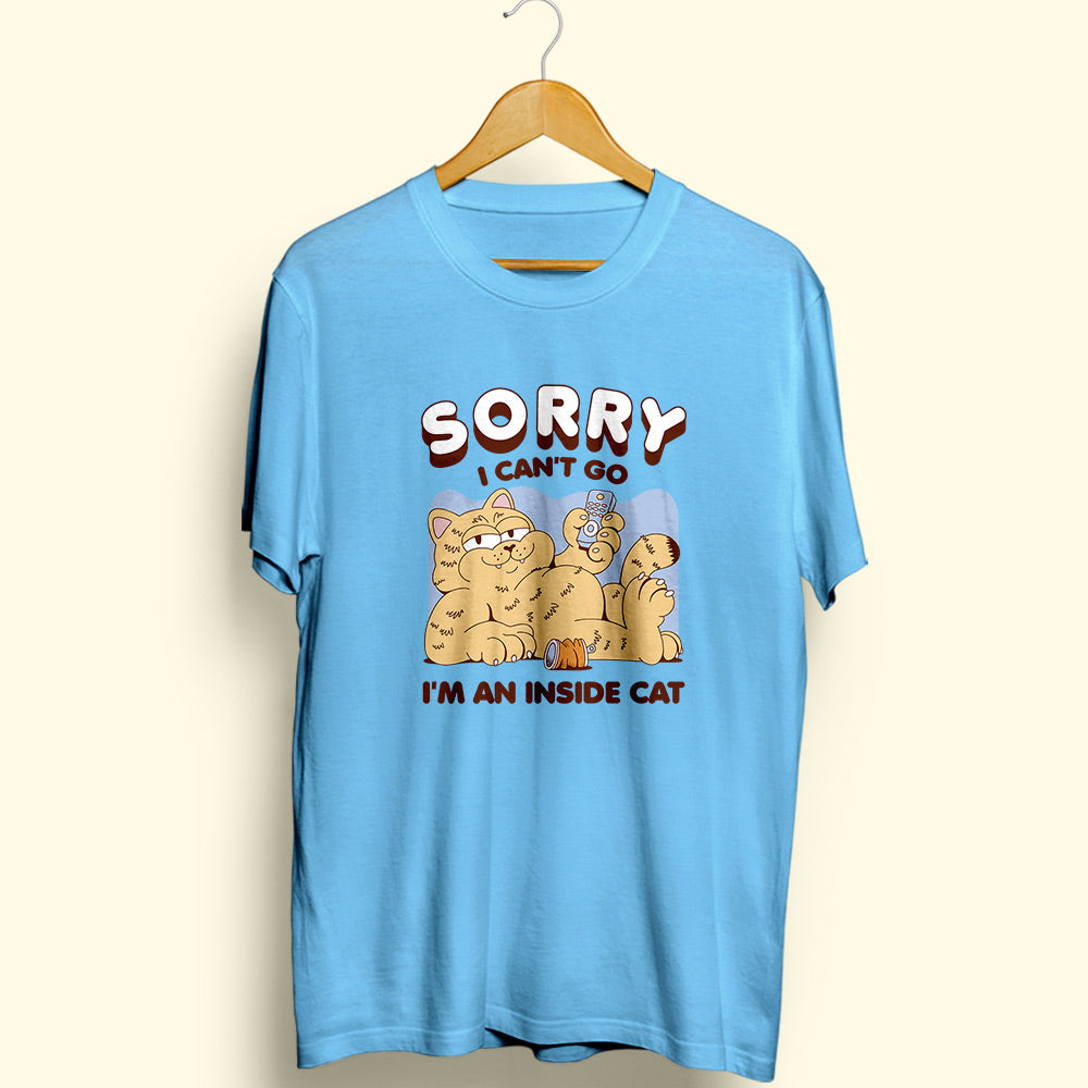 Inside Cat Half Sleeve T-Shirt