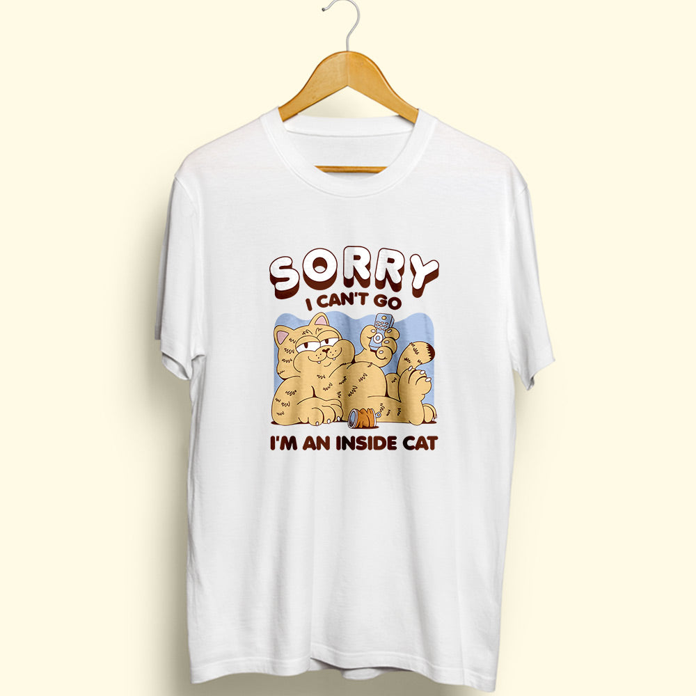 Inside Cat Half Sleeve T-Shirt