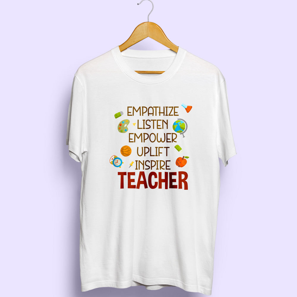 Inspire Teacher Half Sleeve T-Shirt