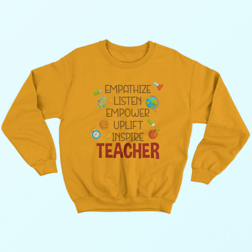 Inspire Teacher Sweatshirt - Soul & Peace