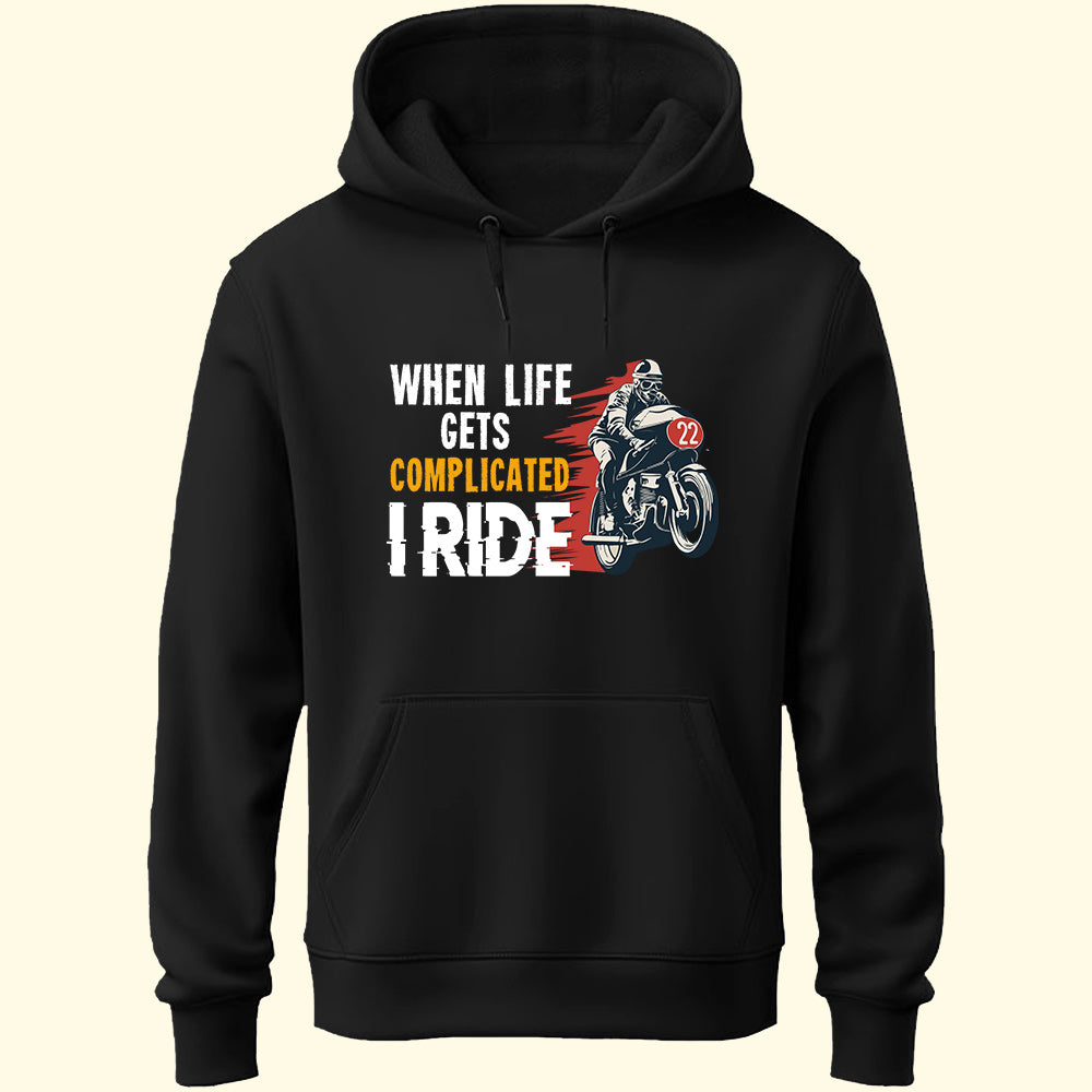 I Ride Unisex Hoodie - Soul & Peace