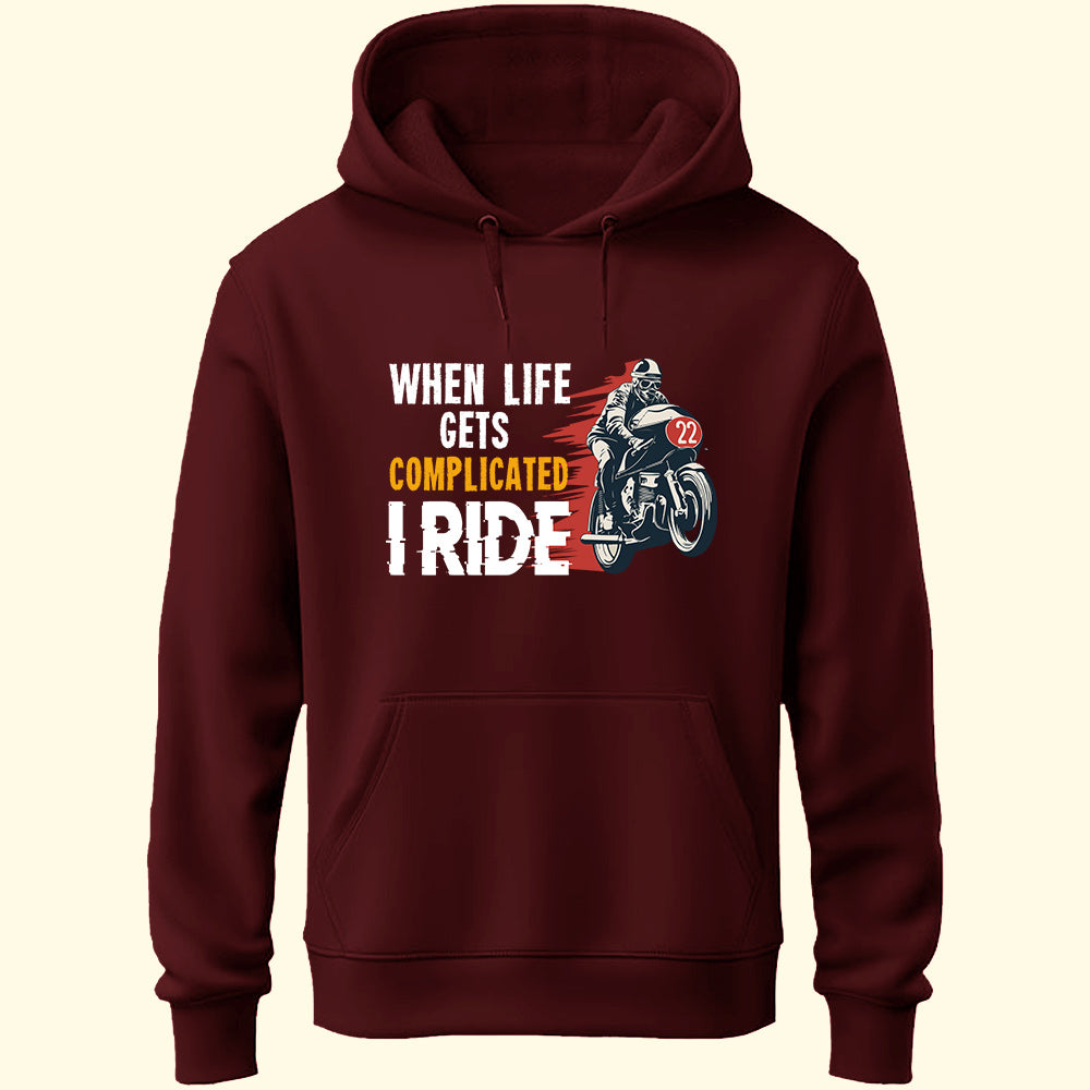 I Ride Unisex Hoodie - Soul & Peace