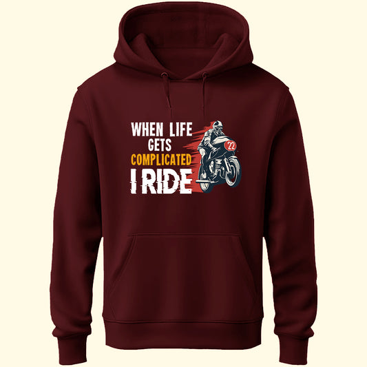 I Ride Unisex Hoodie - Soul & Peace