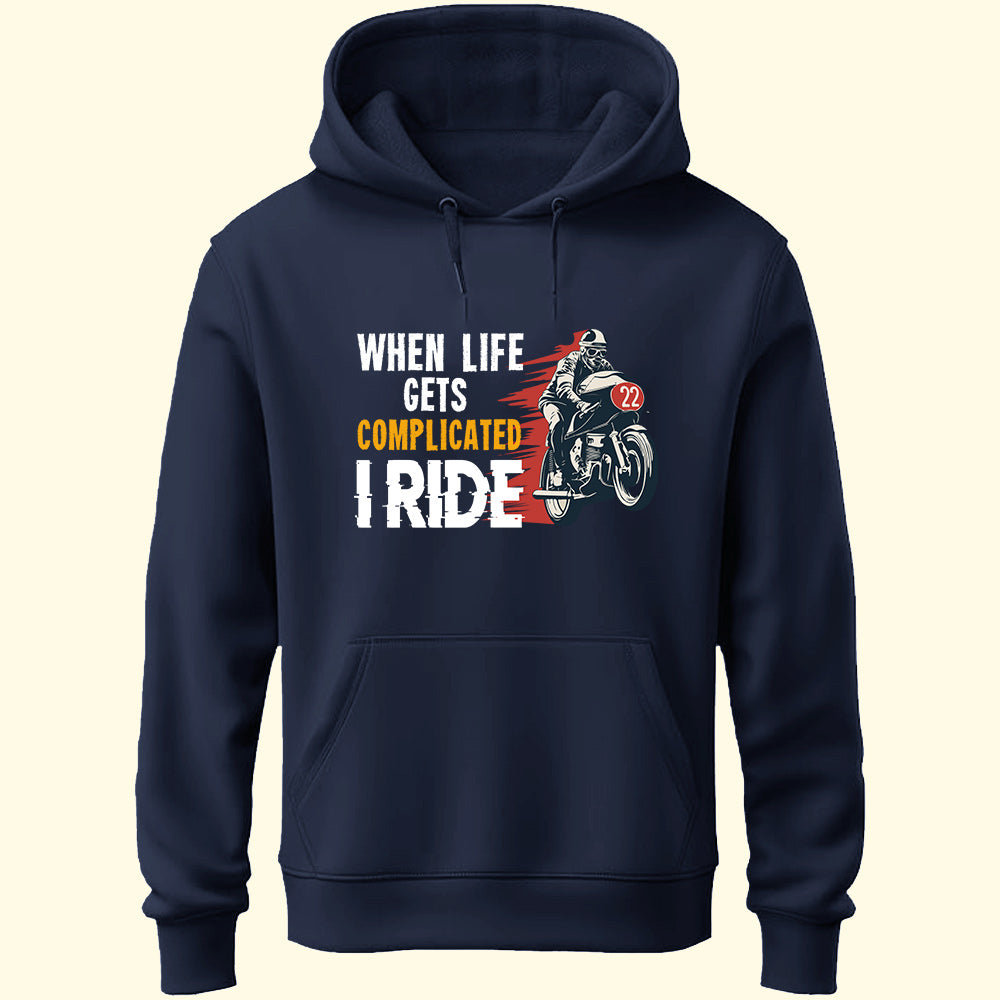 I Ride Unisex Hoodie - Soul & Peace