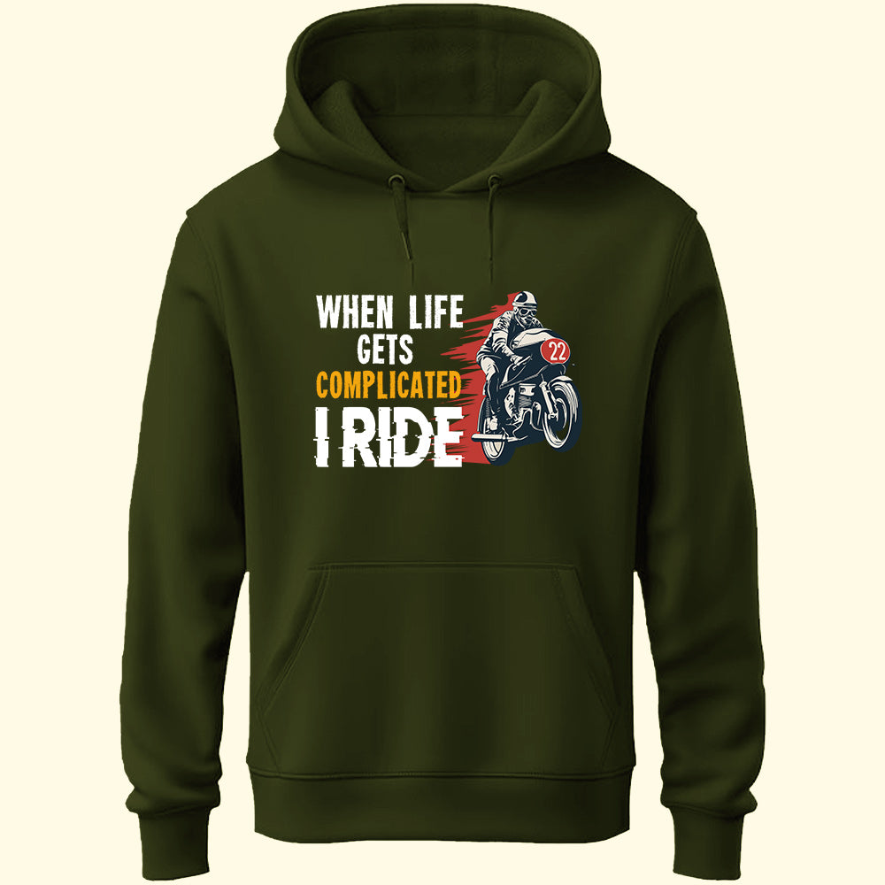I Ride Unisex Hoodie - Soul & Peace