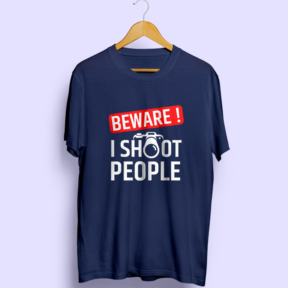 I Shoot People Half Sleeve T-Shirt