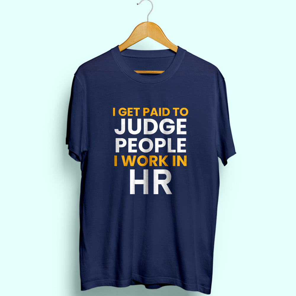 Judge People Half Sleeve T-Shirt