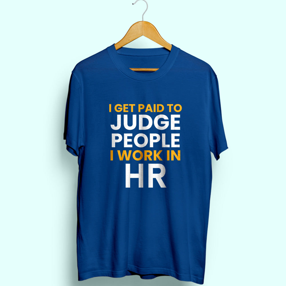 Judge People Half Sleeve T-Shirt