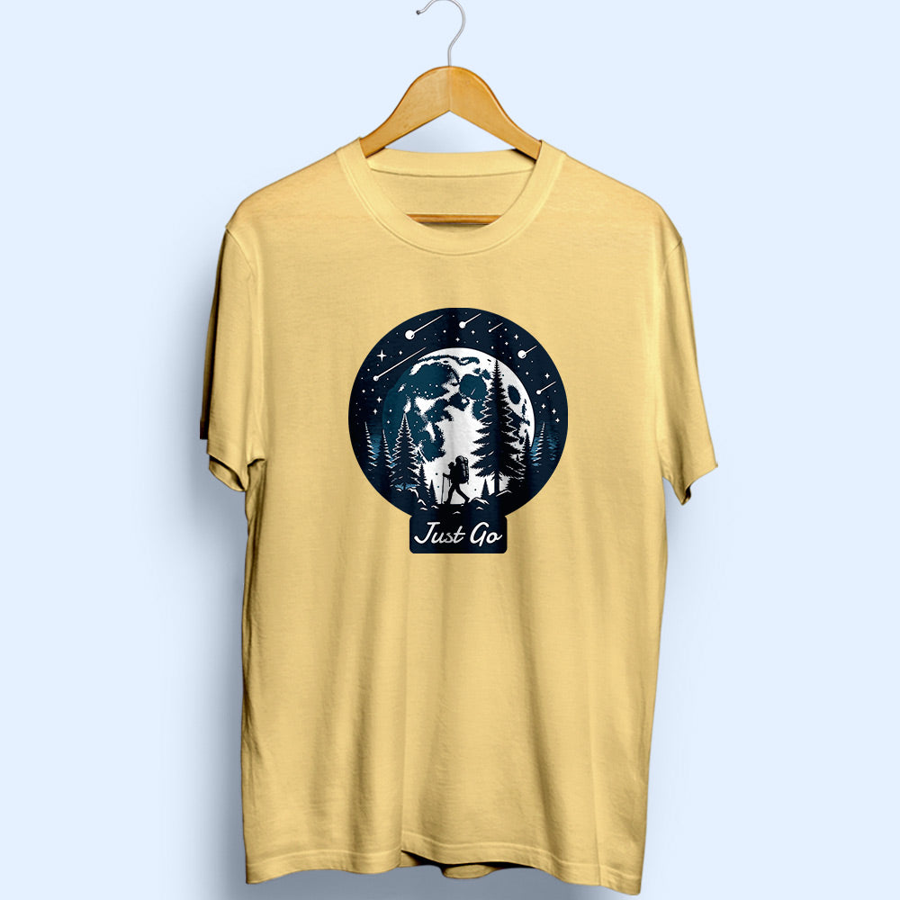Just Go Half Sleeve T-Shirt