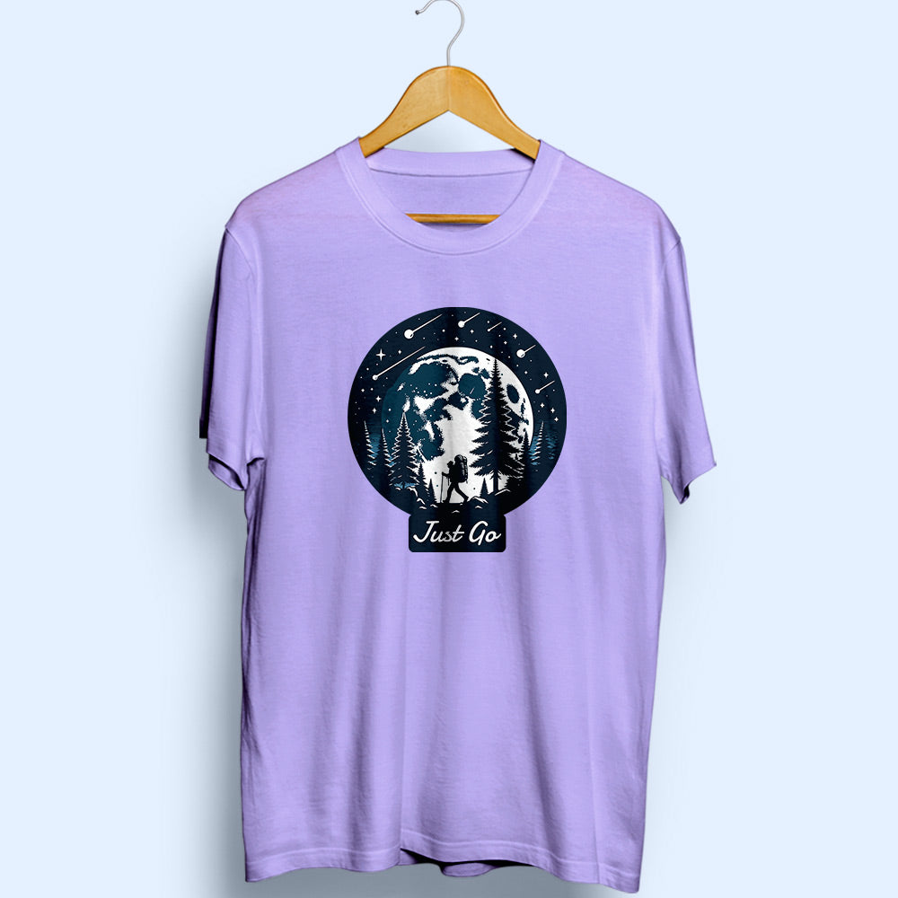 Just Go Half Sleeve T-Shirt